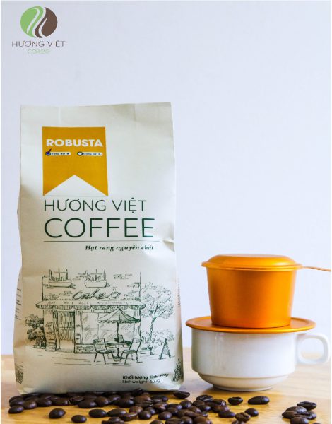 Bột Cà Phê Rang Xay Robusta Pha Máy &Amp; Pha Phin 10 bột cà phê rang xay robusta pha máy & pha phin