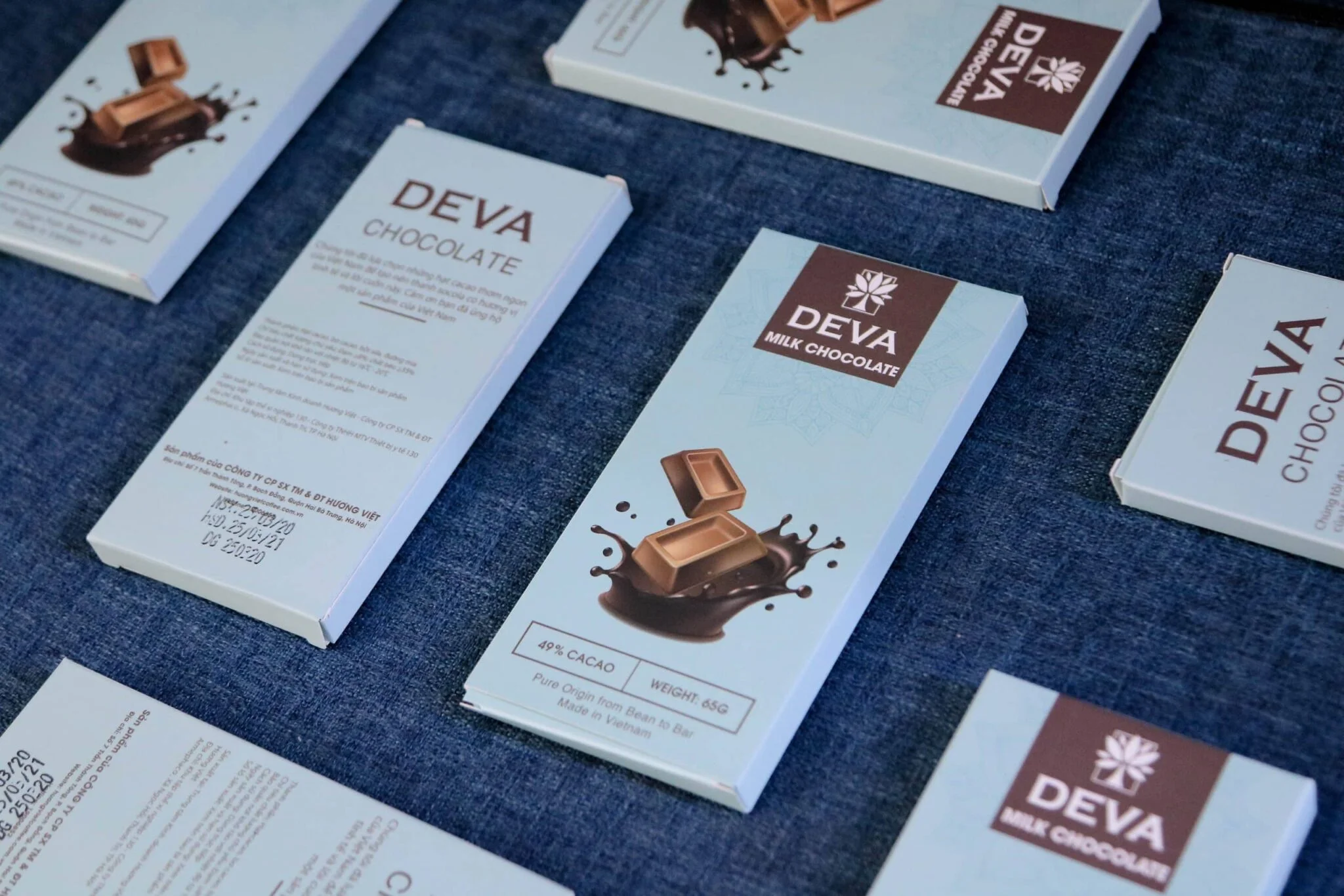 Socola Sữa Deva Chocolate 2 socola sữa deva chocolate