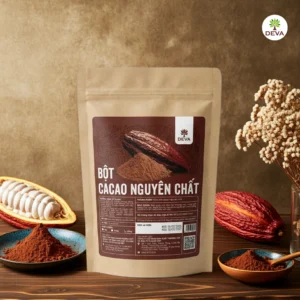 bột ca cao nguyên chất deva