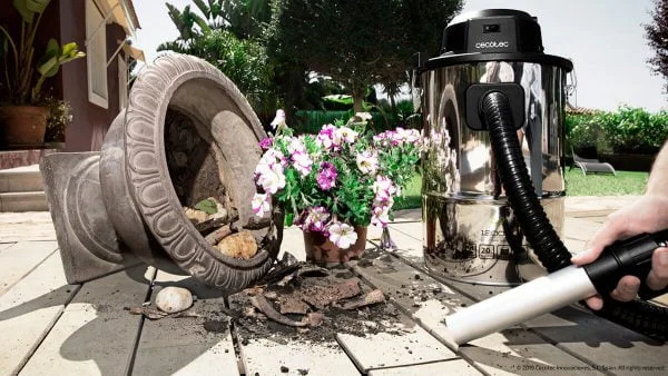 máy hút bụi conga powerash 1200 (màu thép)
