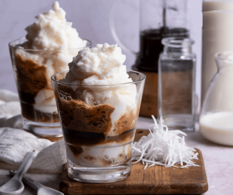 Cách làm cà phê cốt dừa