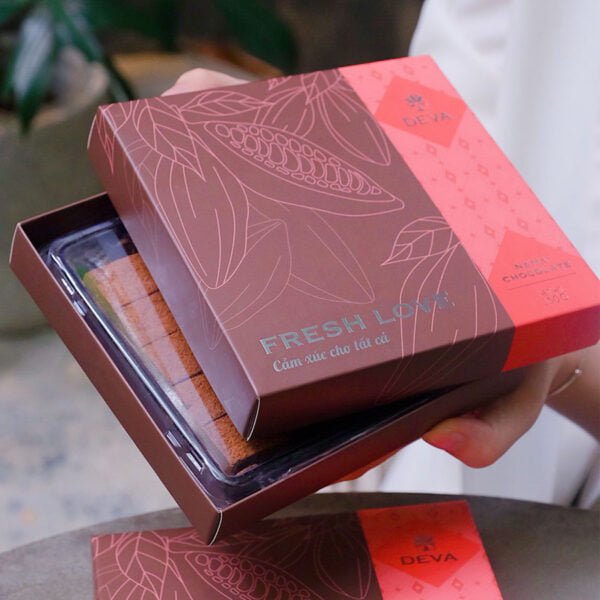 Nama Chocolate - Fresh Love sẽ sẽ đánh thức vị giác của bạn bằng hương vị Socola tươi thơm ngon khó cưỡng!