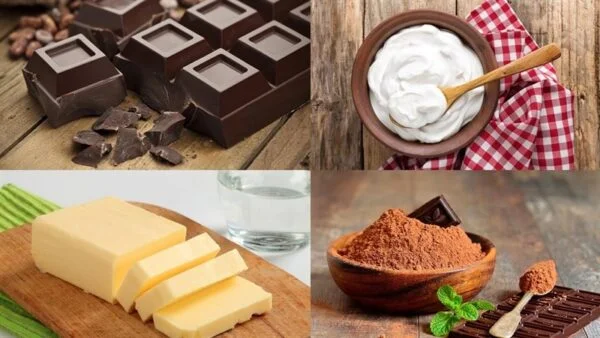 Nguyên Liệu Làm Nama Chocolate