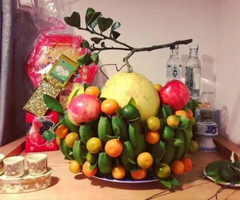 cách bày mâm ngũ quả và những kiếng kỵ khi bày mâm ngũ quả ngày tết!