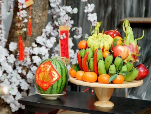 cách bày mâm ngũ quả và những kiếng kỵ khi bày mâm ngũ quả ngày tết!