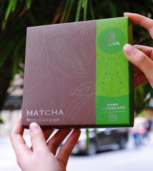 nama chocolate vị matcha vị ngọt thanh quyến rũ!