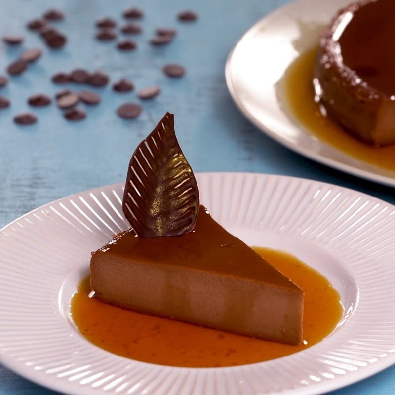 Cách làm bánh flan cacao