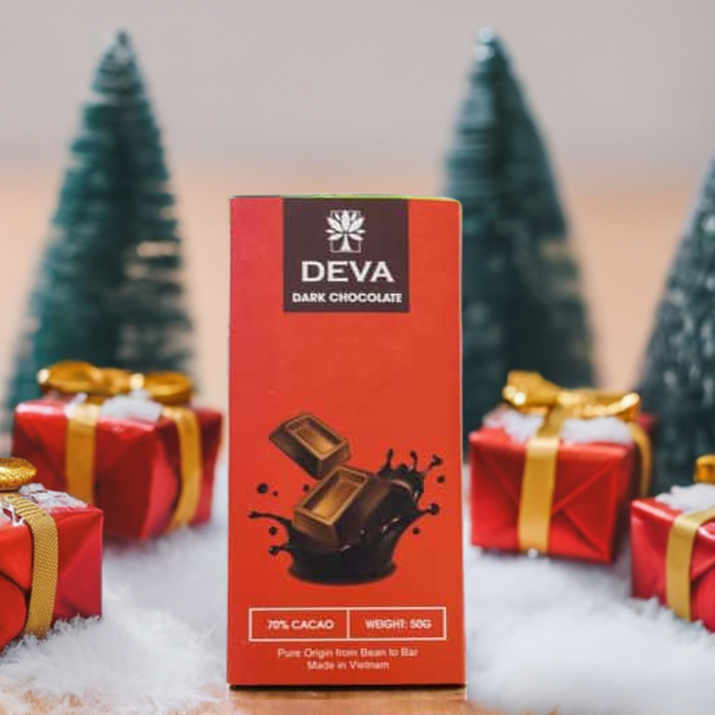Socola Đen 70% Cacao 9 Quà Tặng Socola Đen 70% Cacao 65G Quà Tặng Ý Nghĩa