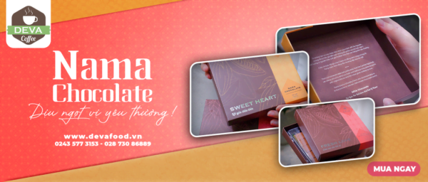 Nama socola là một loại ganache, được làm từ socola nguyên chất và kem tươi