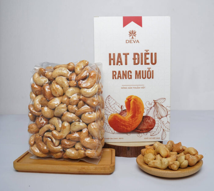 Hạt điều rang muối tách vỏ rang muối 1