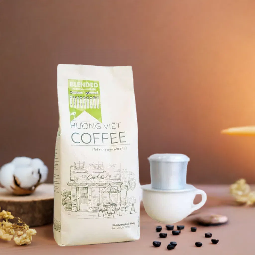 Cà Phê Blend Phối Trộn Arabica Và Robusta 1kg Blend