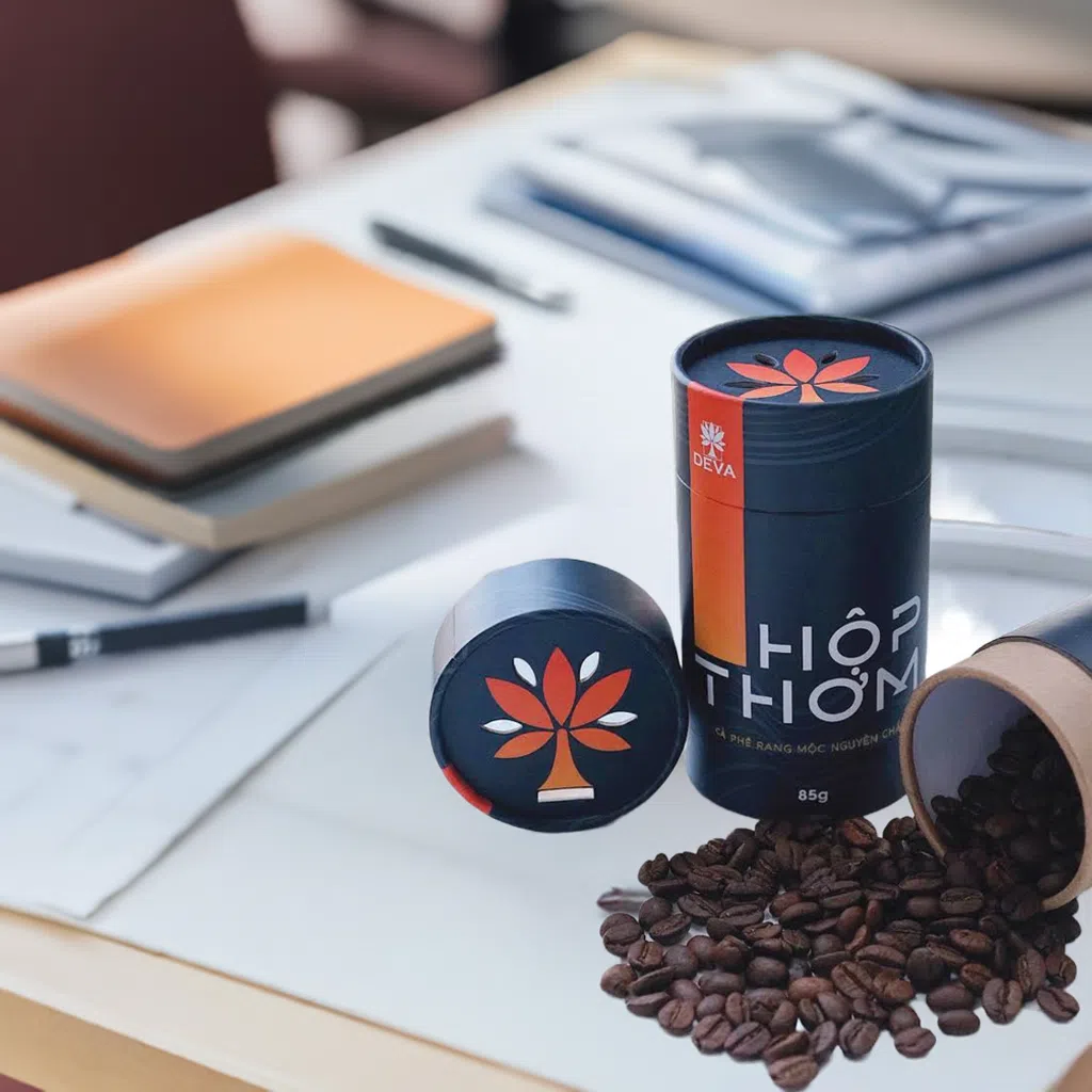 Hộp Thơm Cà Phê Arabica Rang Mộc Nguyên Chất