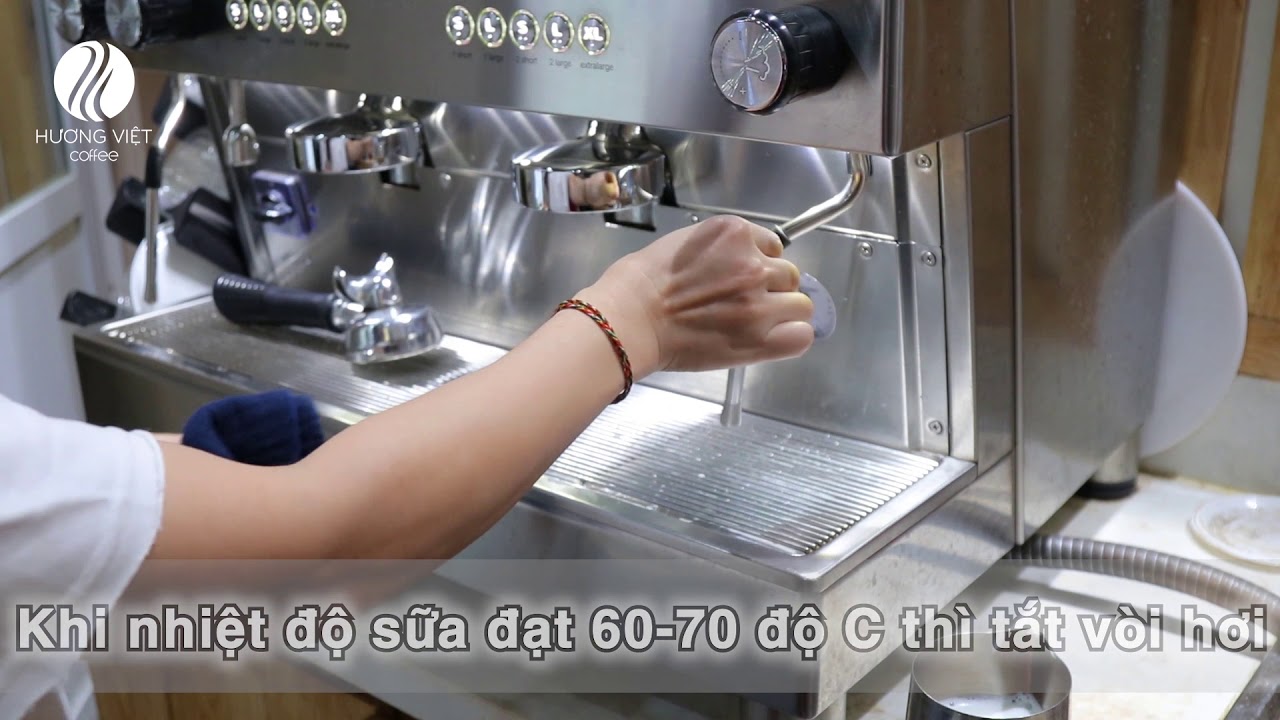 Cách sử dụng máy pha cà phê