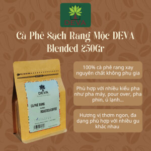CÀ PhÊ SẠch Blended 250gr Rang MỘc NguyÊn ChẤt