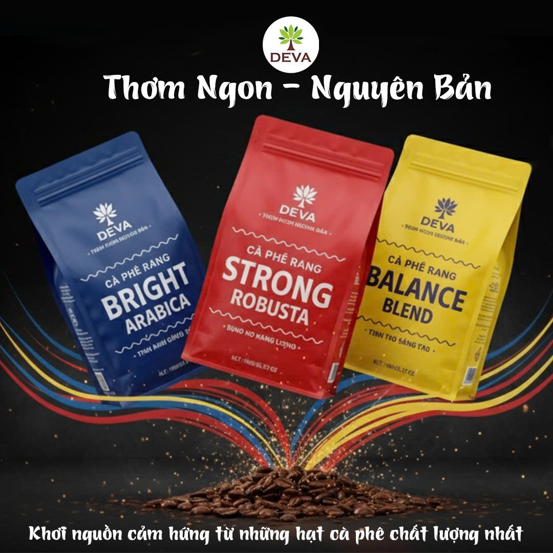 cafe sạch deva thơm ngon nguyên bản