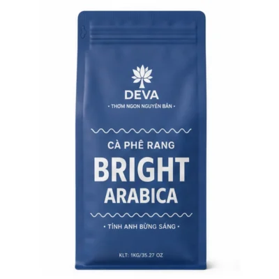 cà phê arabica office rang bright nguyên hạt