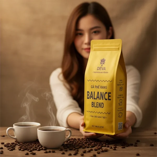 cafe blend office rang balance phù hợp với nhiều phương pháp pha chế